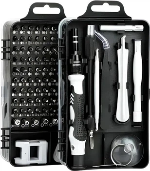 Набір викруток 115 в 1 для ремонту телефонів ноутбуків і електроніки прецизійний комплект інструментів