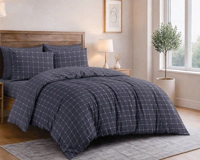 Простынь SoundSleep Modern Check бязь-голд 220х240 см (2800005187892)