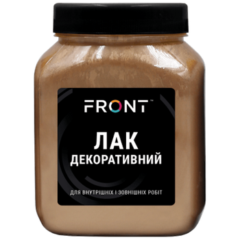 Лак декоративний Бронза FRONT (0,15 л)
