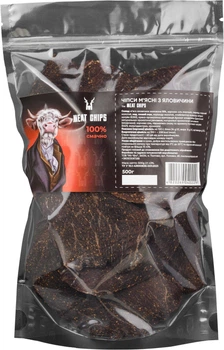 Чипси м'ясні з яловичини Meat Chips 500 г