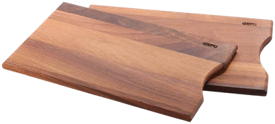 Zestaw desek Gefu Enno z drewna orzecha włoskiego 24 cm × 14.5 cm × 1.1 cm 2 szt (G-13944)