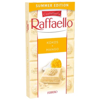 Белый шоколад Raffaello/Рафаелло «Кокос и манго» 90г