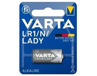 Батарейка алкалінова VARTA LR1, на блістері 1шт