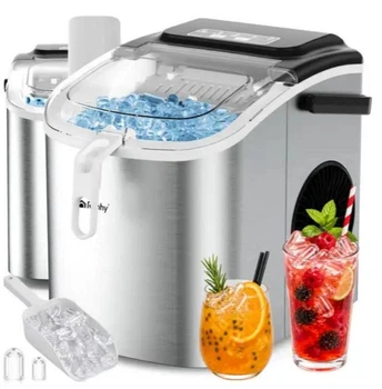 Ледогенератор, аппарат для изготовления льда Ice Maker 1.2L Silver