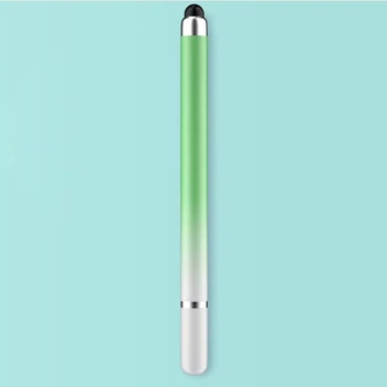 Универсальный Емкостный Стилус 2 в 1 Touch Pen Зелёный для телефона планшета сенсорного экрана