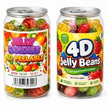 Желейки Jelly Candies 4D Peelabble - 250 g