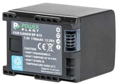 Акумулятор PowerPlant для Canon BP-819 Chip (4775341112458)
