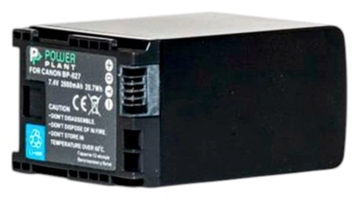 Bateria PowerPlant do Canon BP-827 Chip (DV00DV1262)