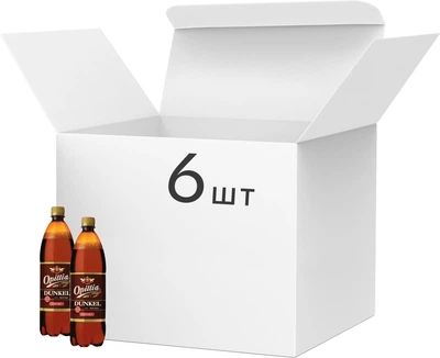 Упаковка пива Opillia Export Dunkel темное фильтрованное 4.8% 1 л x 6 шт (4820158672999)