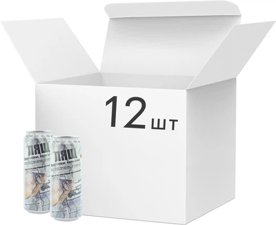 Упаковка пива Полтава Лящ светлое фильтрованное 4.9% 0.5 л x 12 шт (4820009365872)
