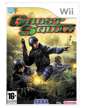 Игра Nintendo Wii Ghost Squad Europe Английская Версия Б/У