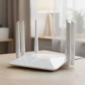 Wi-Fi роутер Pix-Link LV-WP50Q (LV-WR50Q) маршрутизатор с 6 антеннами 300 Мбит/с 2.4 ГГц