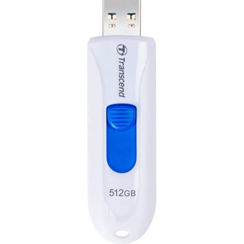 USB флеш накопитель Transcend 512GB JetFlash 790 White USB 3.1 (TS512GJF790W) (347216)