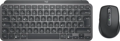 Комплект (клавиатура, мышь) Logitech MX Keys Mini Combo for Business (920-011061, 920-011053)