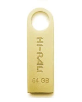 Флеш память/флеш накопитель USB 64GB HI-RALI Shuttle золото