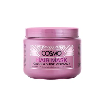 Маска для фарбованого волосся COSMO Hair Mask Color Shine Vibrancy 500 мл для блиску та захисту кольору