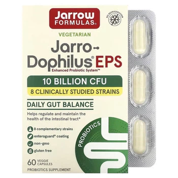 Пробиотик Jarrow Formulas Jarro-Dophilus EPS 10 Billion CFU 60 капсул