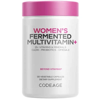 Мультивитамины Codeage Women's Fermented Multivitamin 120 Vegetable Capsules