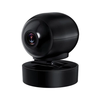 IP камера видеонаблюдения мини Wi-Fi беспроводная Full HD 1080P с датчиком движения ночным видением поворотом 360° углом обзора 155° удаленным просмотром со смартфона записью на карту памяти H.265 аккумулятором 400 мАч USB Type-C магнитным креплением