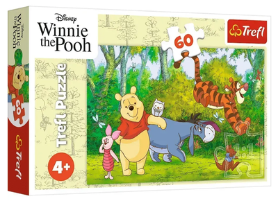 Пазли Disney Winnie the Pooh. Вкусный мед (60 эл.) 17411 (Trefl)