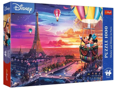 Пазли Premium Plus Disney. Микки и Минни в Париже (1000 эл.) 10917 (Trefl)