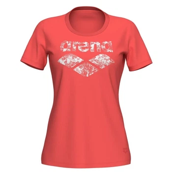 Футболка Arena T-Shirt Logo AS Wmn Coral L (1097-007670-900 L)