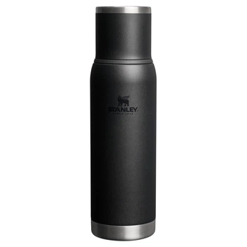 Вакуумний термос Stanley Adventure To-Go Bottle Black 2.0 1 л матовий чорний
