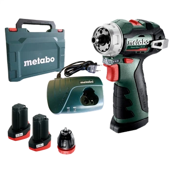 Аккумуляторная бесщеточная дрель-шуруповерт Metabo PowerMaxx BS BL Q (601749500)