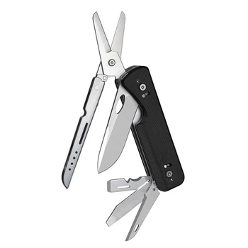 Мультитул Roxon Flex S505G 14 функций нержавеющая сталь 108х26х23 мм черный