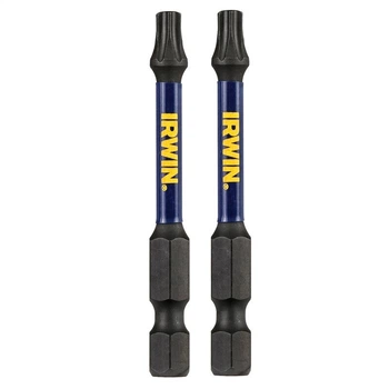 Бита IMPACT PRO 1/4"/57мм TX25 2шт, IRWIN