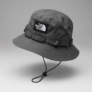 Летняя панама The North Face унисекс с логотипом TNF. Панама ТНФ. Норт Фейс