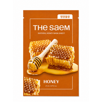 Тканевая маска The Saem Natural Honey Mask Sheet с экстрактом мёда 21 мл