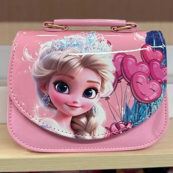 Сумка дитяча для дівчинки через плече Frozen «Холодне серце» 17×13×6 см рожева