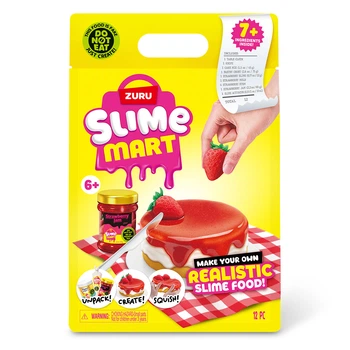 Игровой набор со слаймами Slime Mart Shopping Bag Клубничный чизкейк
