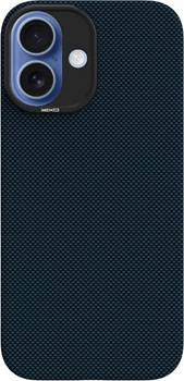 Etui plecki Yaxo Aramid Fiber Ultra Slim Case do Apple iPhone 17 Electric Blue (YMAAFUSKCI1701BL)