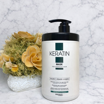 Маска с кератином для сухих и тусклых волос Prosalon Keratin Mask 1000g