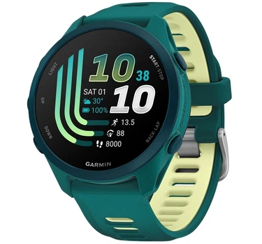 Смарт-годинник Garmin Forerunner 170 MUSIC Teal Green/Citron (010-03920-12)