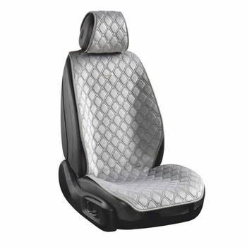 Накидки на сиденья велюр универсальные 2шт CarLife Turbo (SC30202)