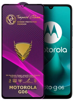 Защитное стекло GoldenArmor Motorola Moto G06 (Full Glue) (44799)
