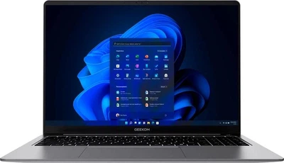 Ноутбук GEEKOM GeekBook X16 Pro (NX16AM + Dock station) Titanium Gray ( 16 / IPS / 2560x1600 / 120Hz / Intel Core Ultra 9-185H / 32GB RAM / 2TB SSD / Intel Arc Graphics / Windows 11 Pro)