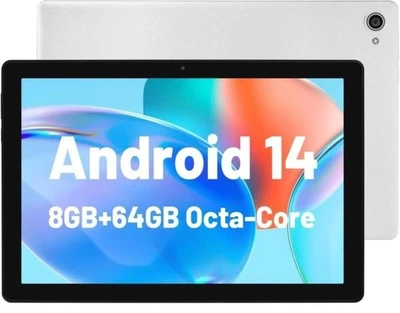 Планшет 10.1'' Smart Life KT1016 3+5/64Gb 8 ядер Android 14 Білий (102187125) - Б/В