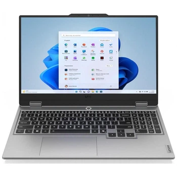 Ноутбук Lenovo LOQ 15 (83JE0087PB|10M2), Intel Core i5-13450HX / 15.6" / 144 Гц / RAM 16 ГБ DDR5 / SSD 1 ТБ / RTX 5060 / Windows 11 Home / Сірий