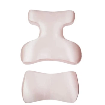 Ортопедические подушки для сна на животе Beauty Set Beauty Balance TM Correct Shape от морщин комплект из 2-х подушек для сна на животе Розовый Шелк