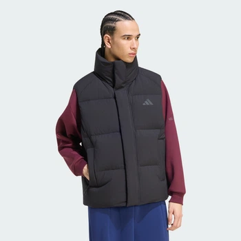 Мужской жилет HELIONIC DOWN PUFFER adidas KG1511 (S) черный (4068804737924)
