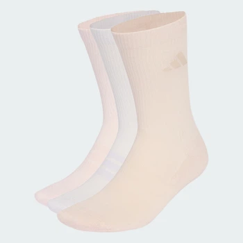 Три пары носков CUSHIONED SPORTSWEAR CREW adidas KQ6761 (40-42) розовый (4067907157967)