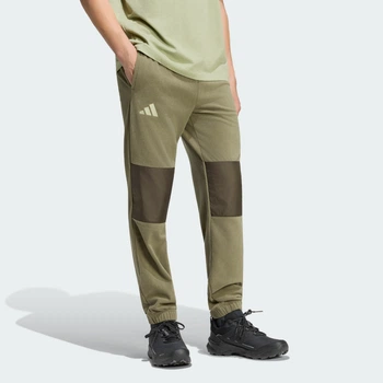 Мужские спортивные брюки Terrex Multi Essentials Fleece adidas KE3445 (L) зеленый (4069995877697)