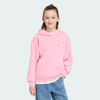 Детское худи adidas CARE BEARS BOXY CROPPED adidas KW5120 (170) розовый (4069996244030)