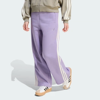 Жіночі штани ADIDAS KIT 3-STRIPES WIDE adidas KV2236 (XL) фіолетовий (4068804637194)