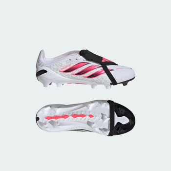 Дитячі бутси PREDATOR ELITE Fold-Over Tongue Firm Ground Football Kids adidas IH2109 (36 EUR) білий (4069987097218)