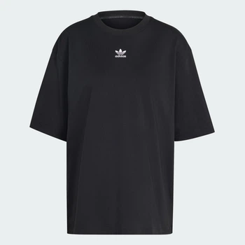 Жіноча футболка Essentials Boyfriend adidas IY7321 (M) чорний (4067894644693)